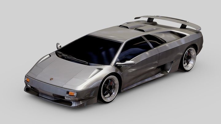 Lamborghini Diablo SV — Free 3D Model