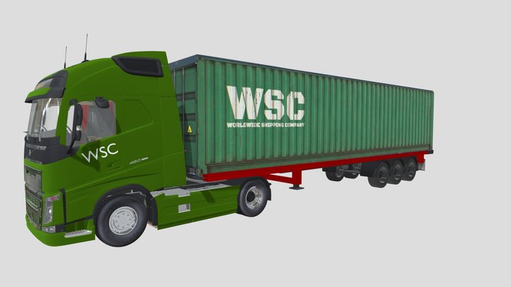 VOLVO-FH12- Intercooler 3D Model