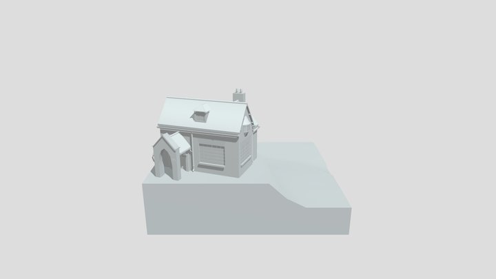 Grandma's House - House Model 3D Model