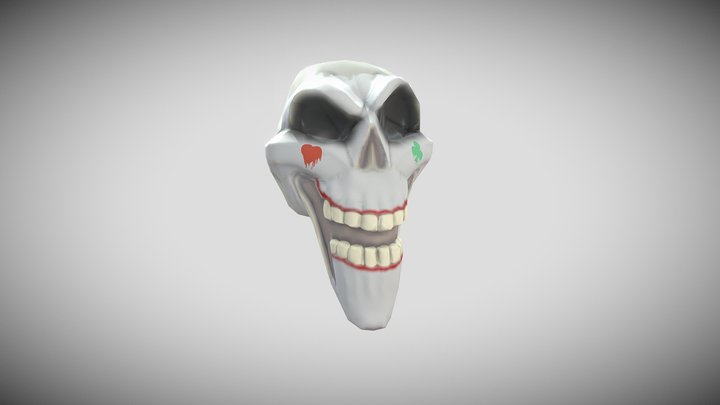 JokerSkull (School project) 3D Model