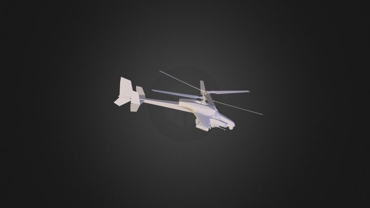 Helicopter - CMS 3D Model