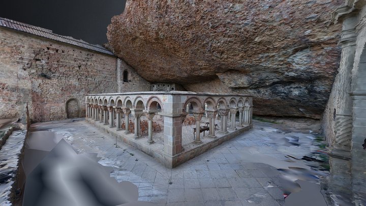 Claustro - San Juan de la Peña – Modelo 3D gratuito STL