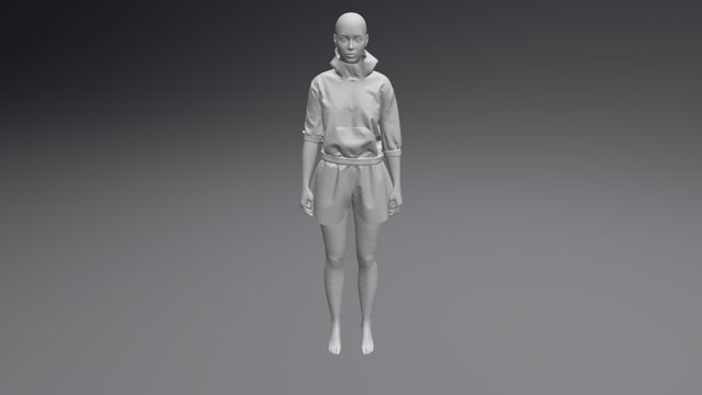 Outfit 1 3D Model