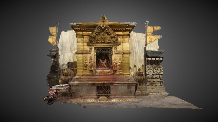 Swayambhu Shrine 3D Model