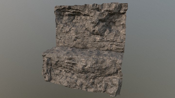 Cliff 3D Model