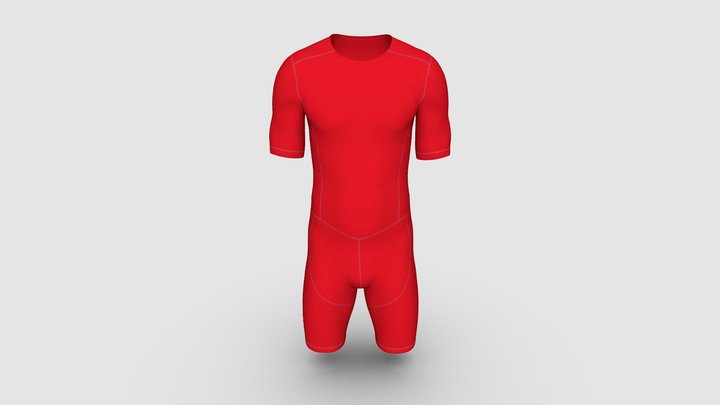 Swimwear Bodywear For Man Tight Swimsuit 3D Model