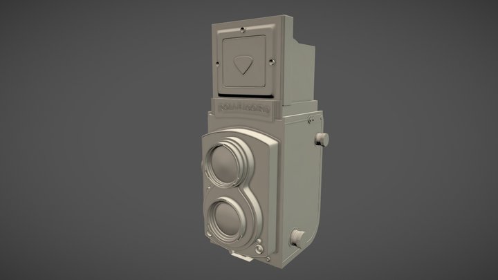 Rolleicord III 3D Model