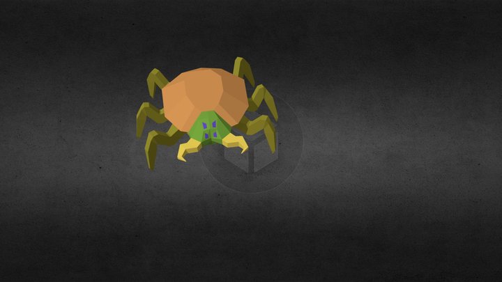 LOW POLY - Alien Creatures - Beetle 01 3D Model