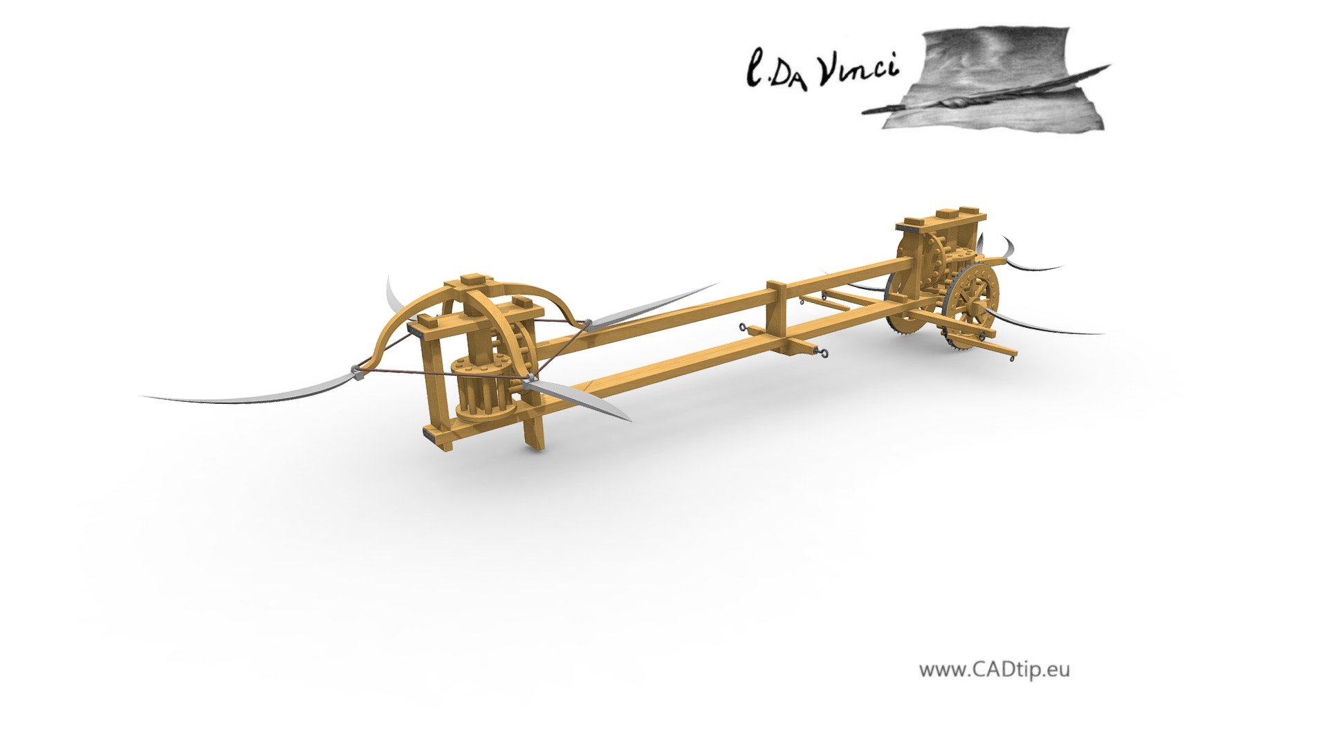Assault chariot with scythes