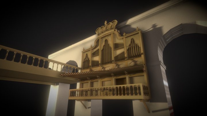 The Bamboo Organ of Las Piñas City 3D Model