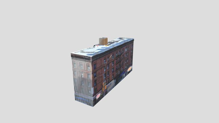 138 Street Bronx Building 3D Model