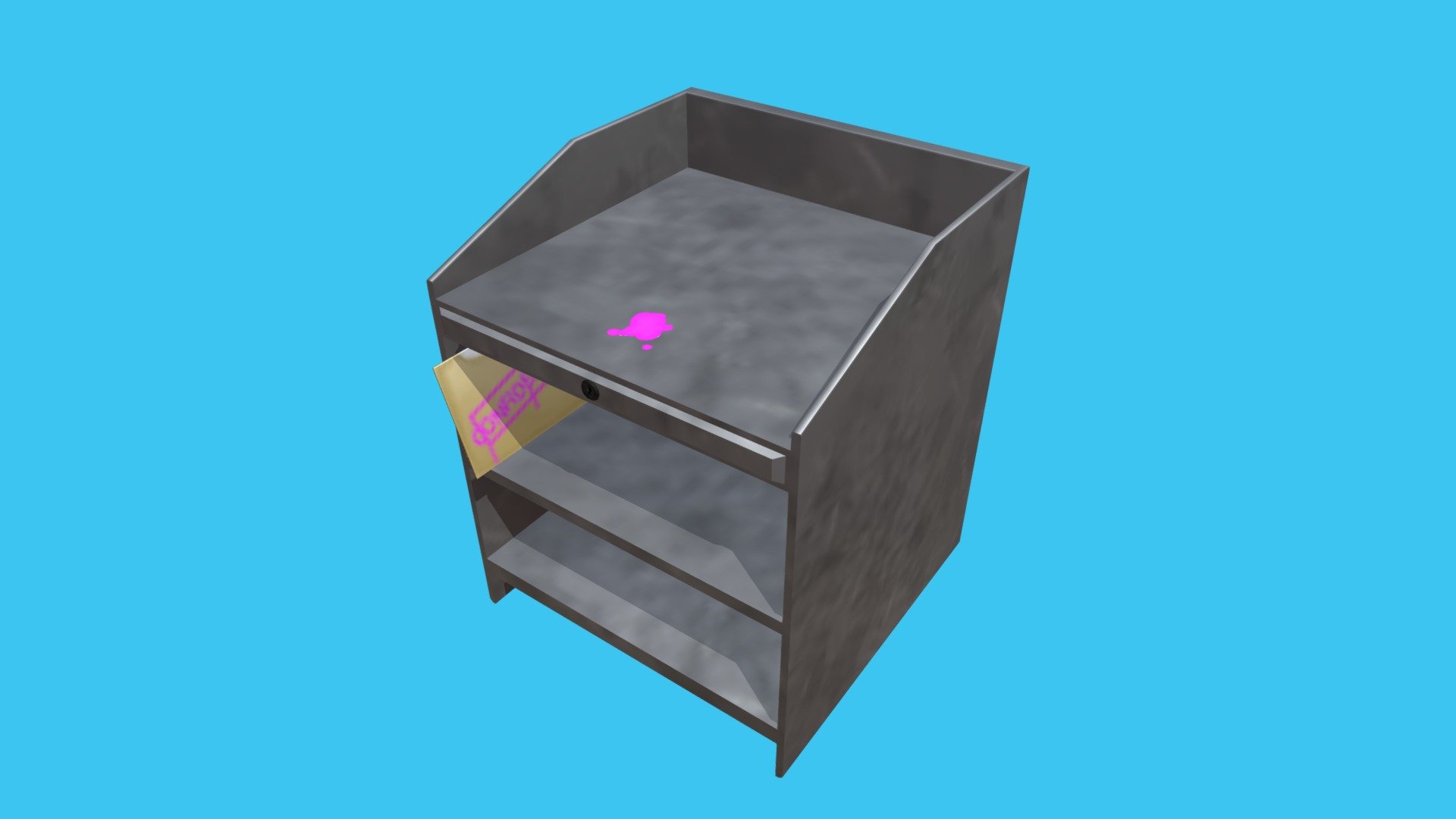 Metal Desk