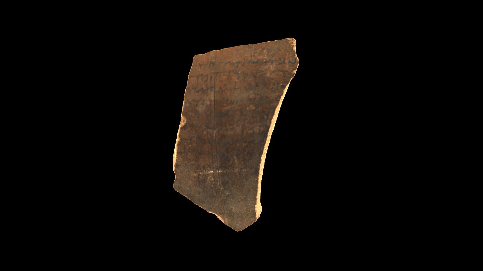Houghton MS Ostraca 3147