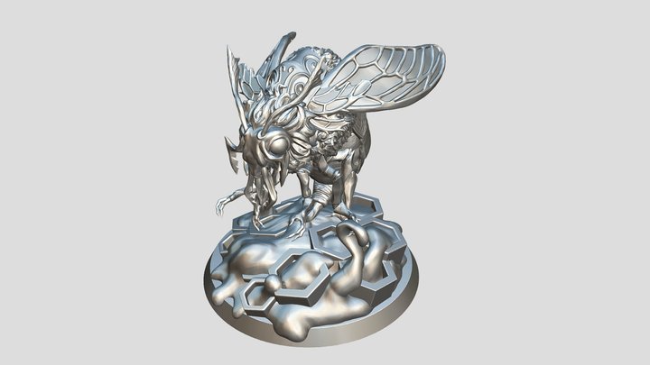 Bee Queen Wip 3D Model