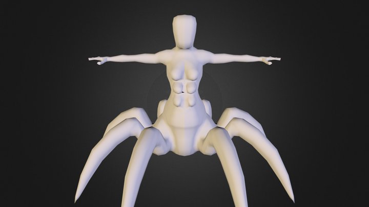 Femalemonster 3D Model