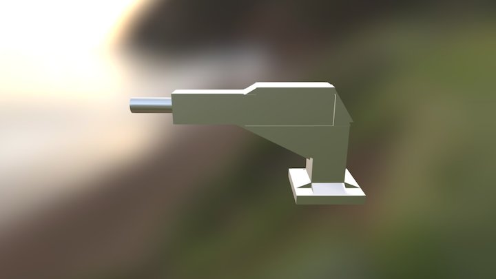SM3- laser weapon 3D Model