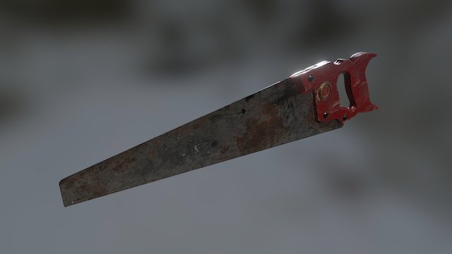 Handsaw 3D Model