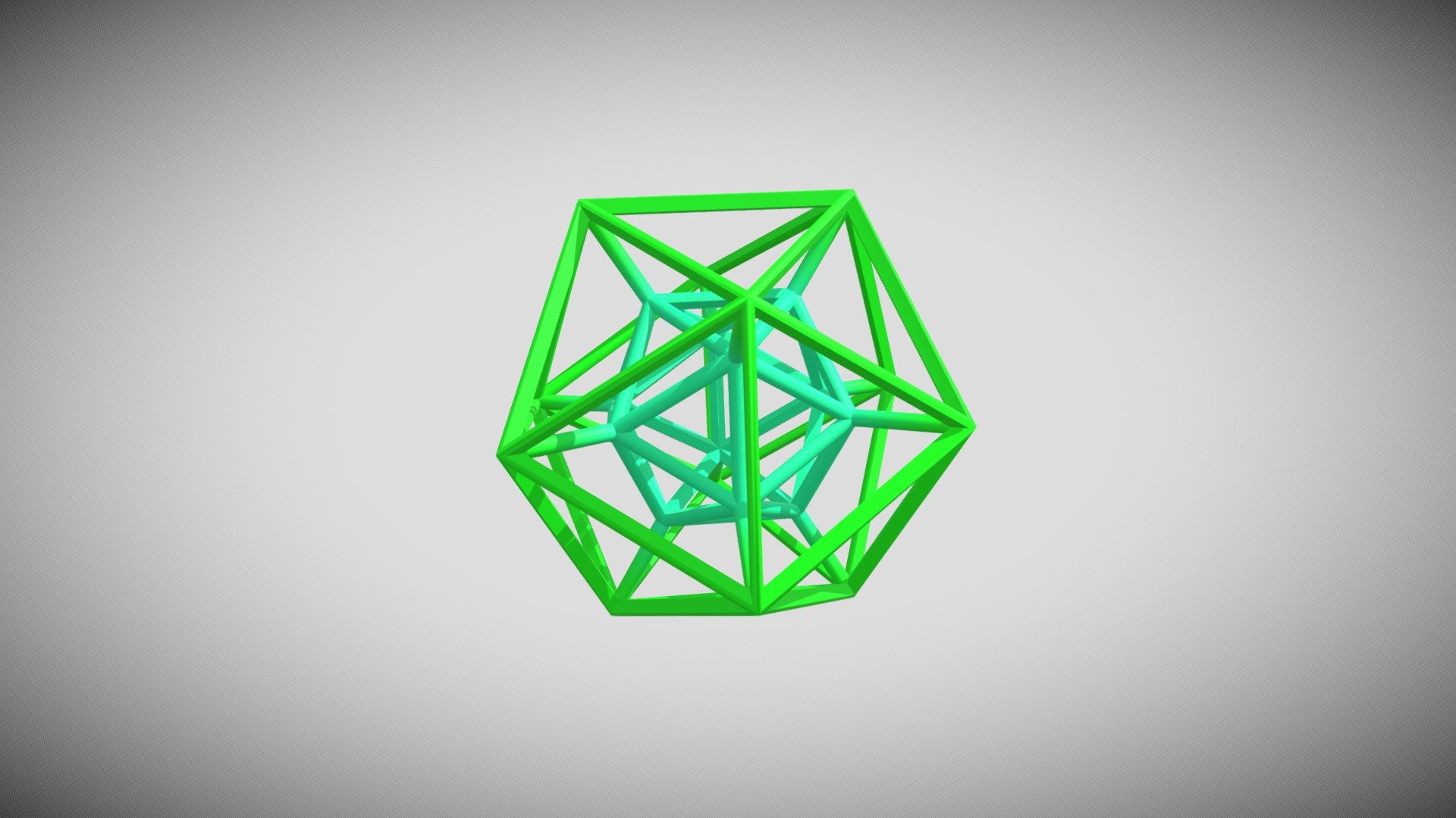 [Animation] HyperIsocahedron