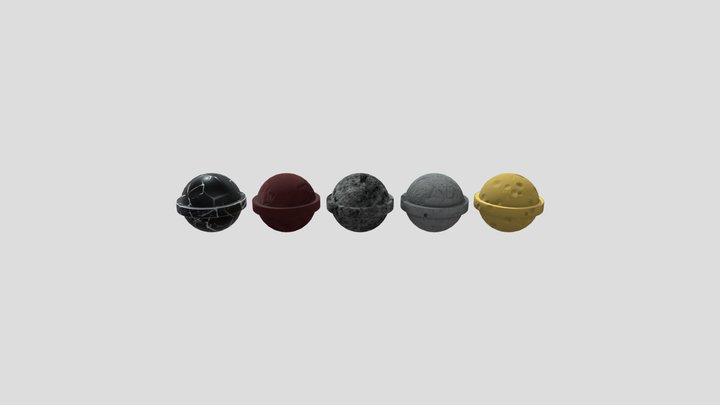 Unger Spheres 3D Model