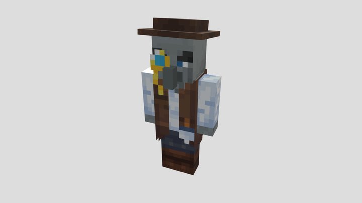 Archeologer (Minecraft Concept) 3D Model