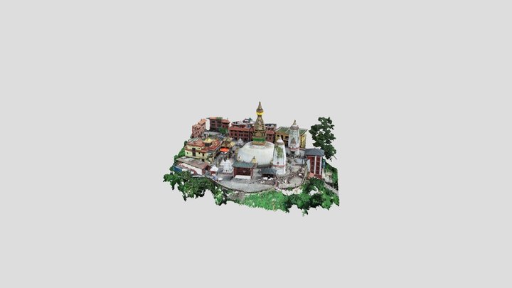 Swayambhu 3D Model
