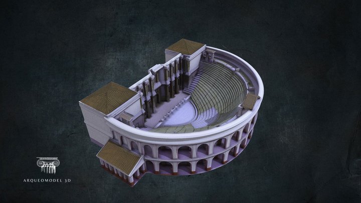Herculaneum Teather | 3D Printable – Modello 3D gratuito STL