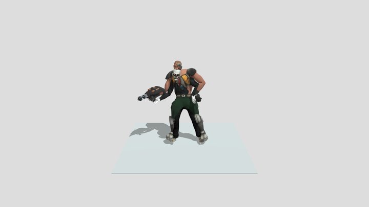 Dancing Jimmy 3D Model