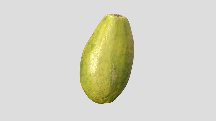 3D Scan - Papaya 3D Model