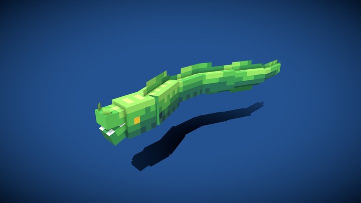 Moray Eel 3D Model