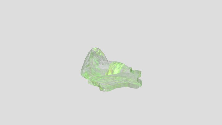 Moss Island For Hub 3D Model