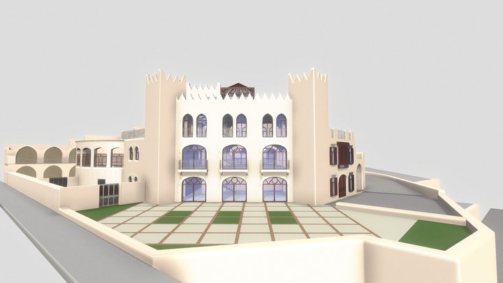 fountain project 3D Model