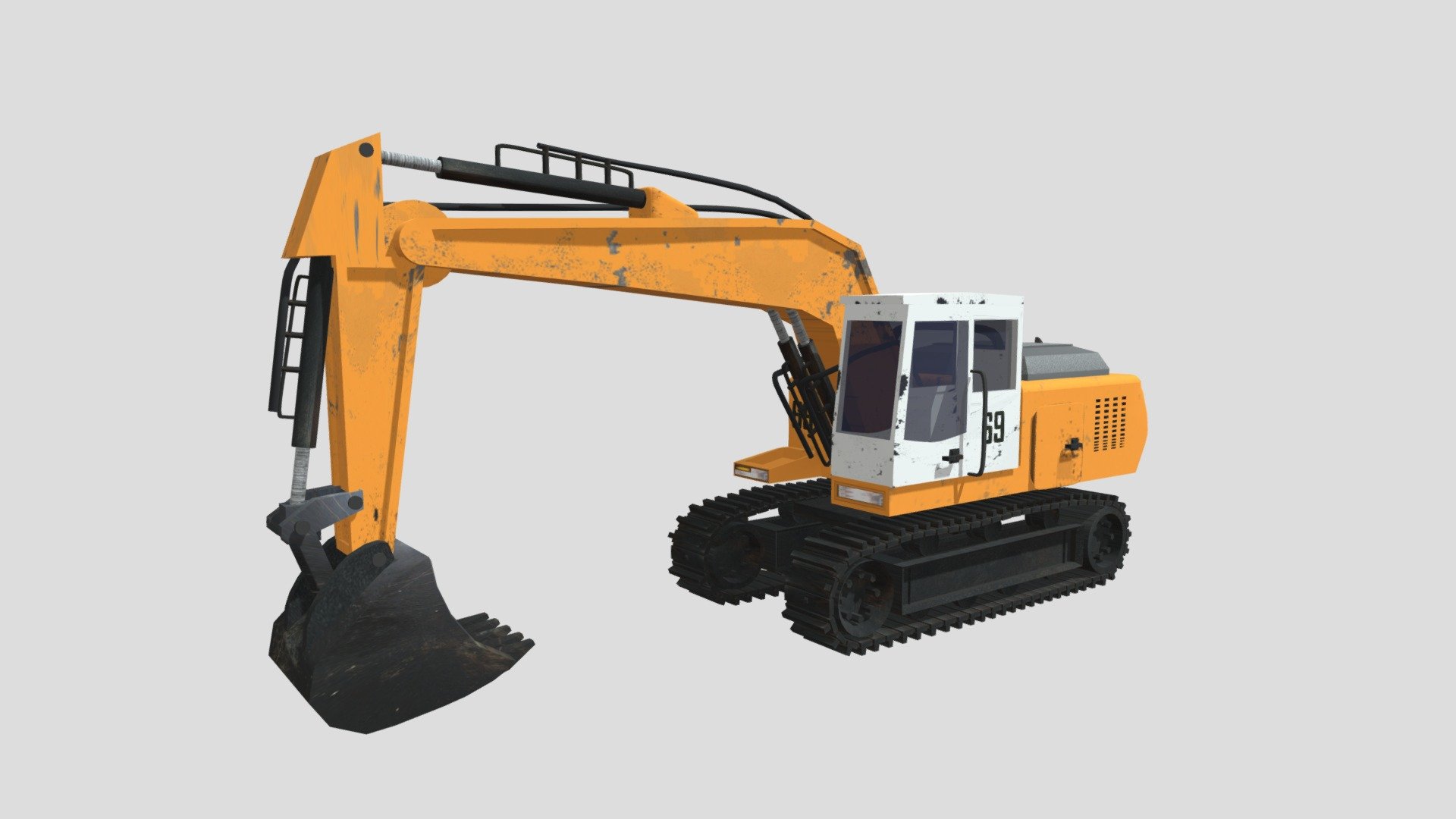 Excavator 05 - Download Free 3D model by gogiart (@agt14032013 ...