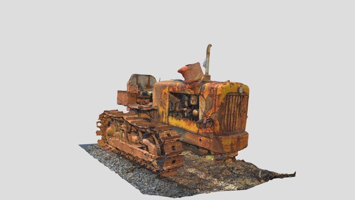 Track Marshall Crawler 3D Model