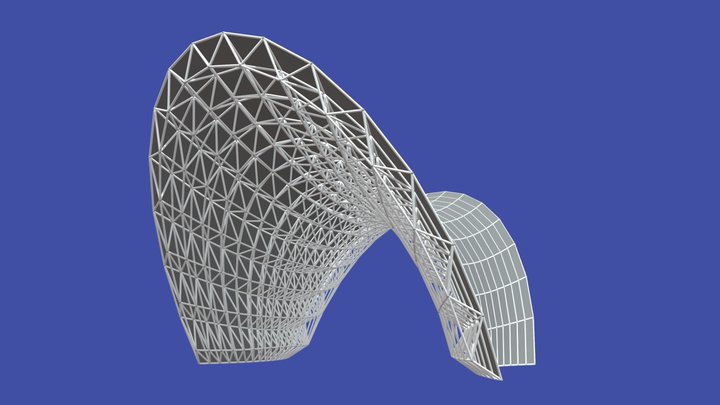 Tension Pavilion 3D Model