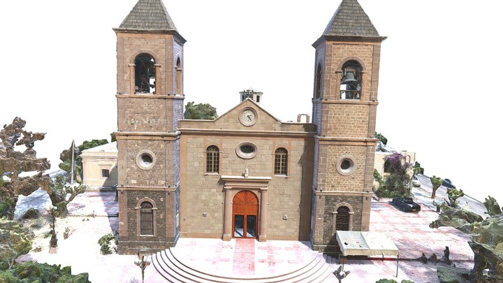 Catedral de La Paz 3D Model