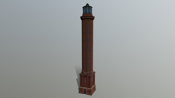Lighthouse of Norderny 3D Model
