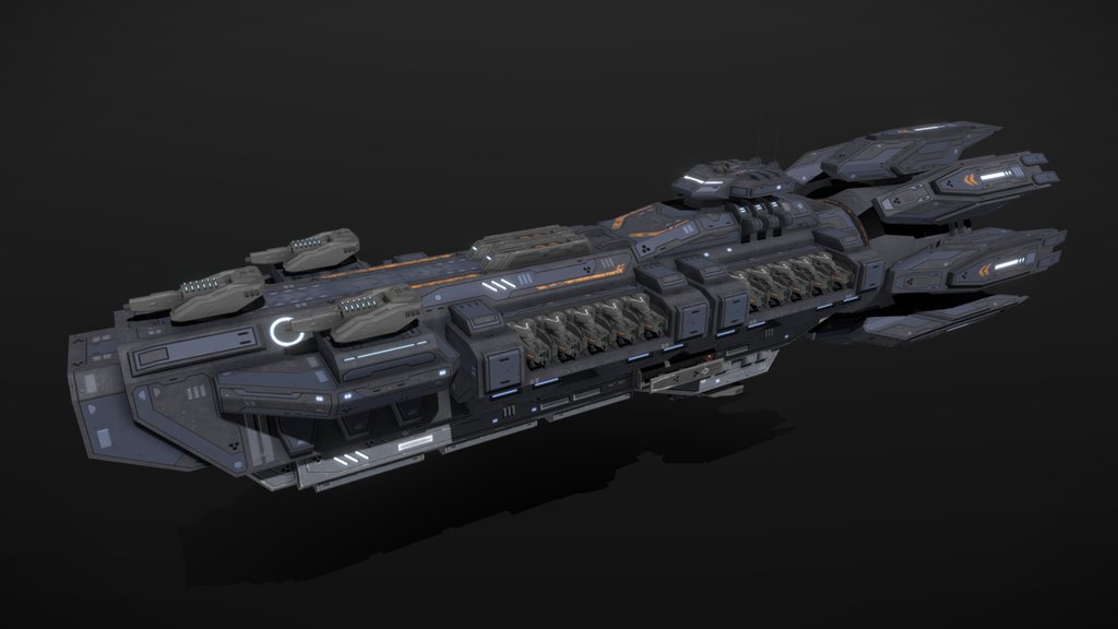 space battleships - A 3D model collection by Shepard.Alex - Sketchfab