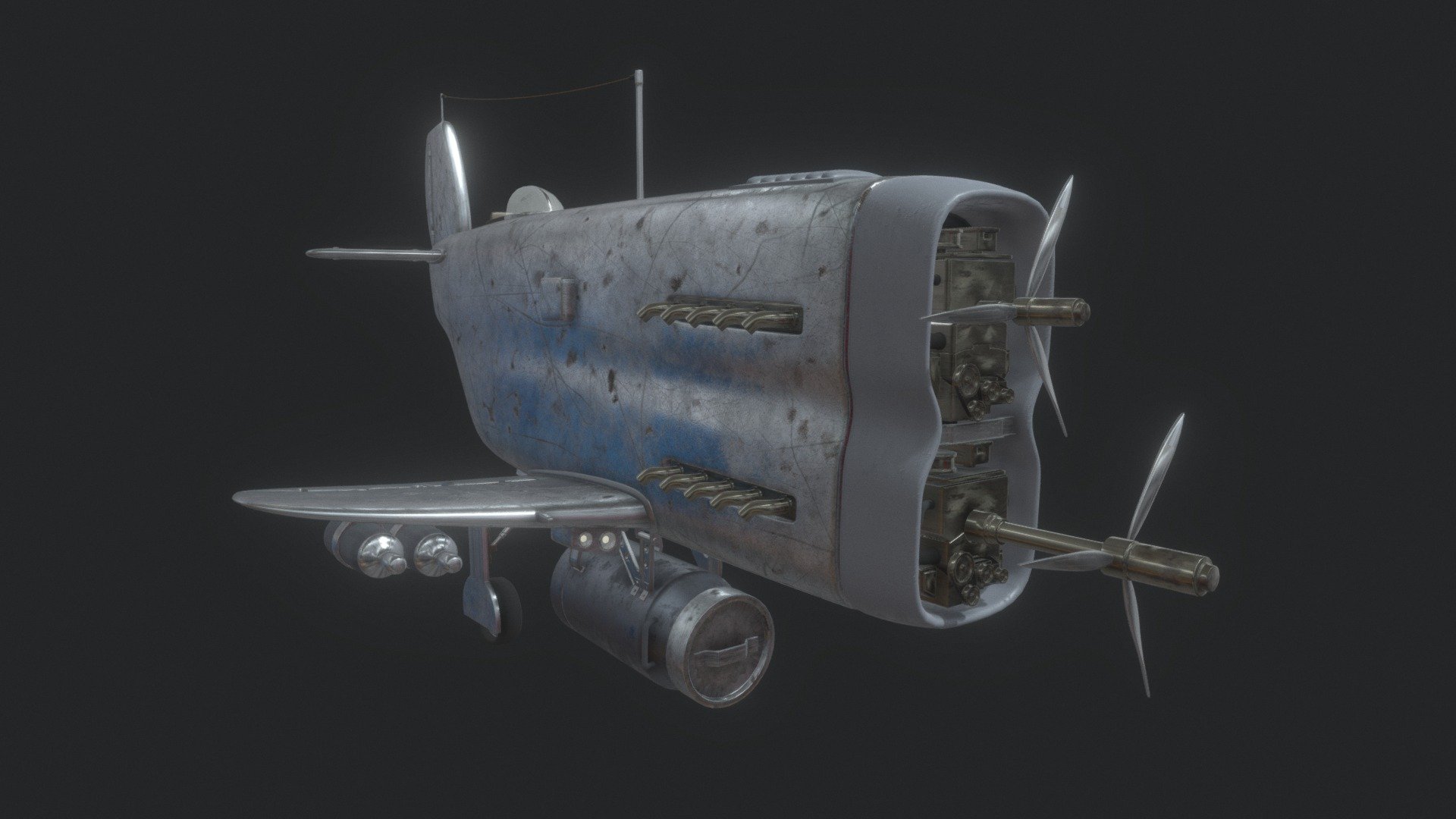airplane — Sketchfab embed 3D viewer
