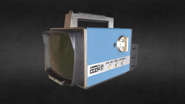 Old Soviet Portable TV – Free 3D Model STL