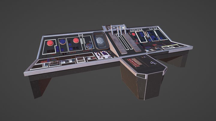 Control_Desk 3D Model
