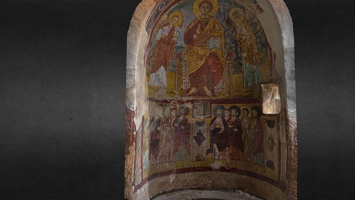 Santa Maria della Ritornata, Apse 3D Model