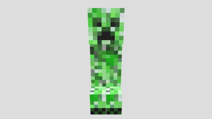 Minecraft_-_creeper 3D Model