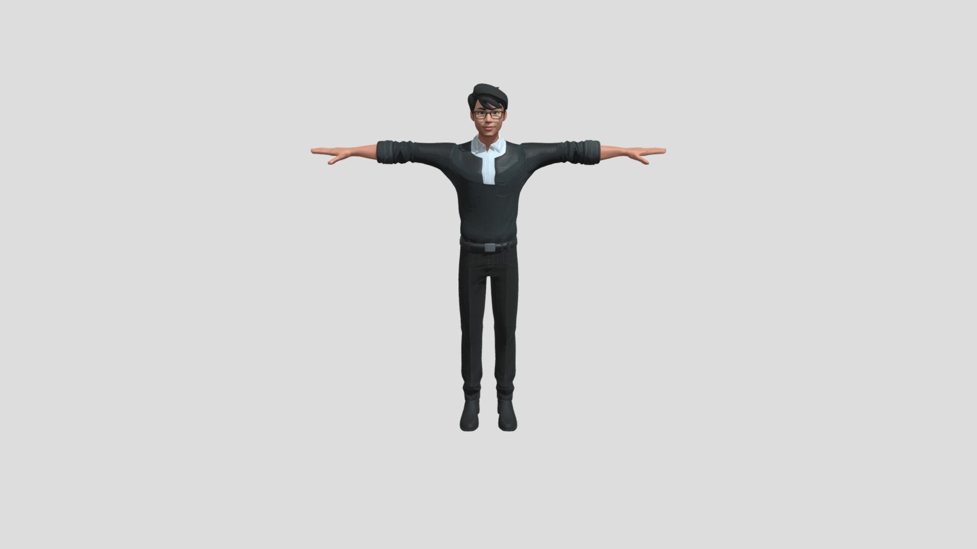 Teacher Char 3D