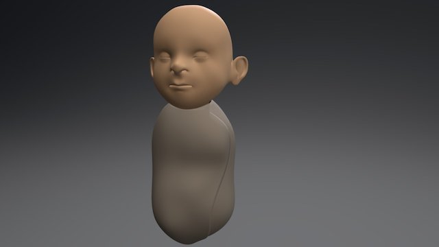 Crianca 01 3D Model