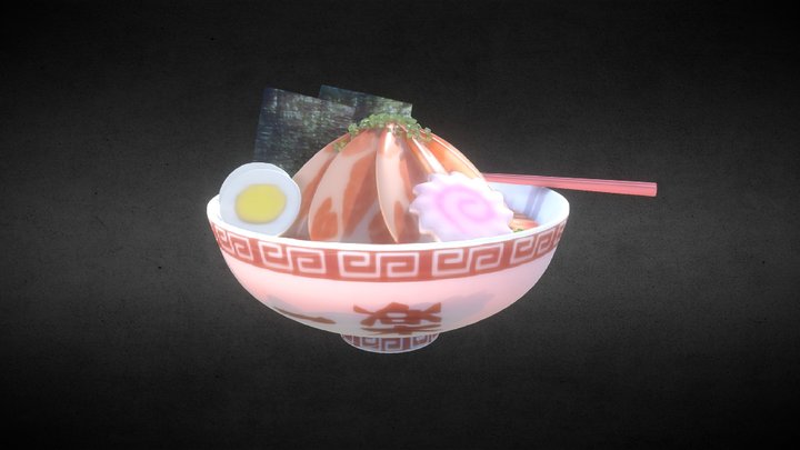 Naruto_Yile_Ramen_Noodles 3D Model
