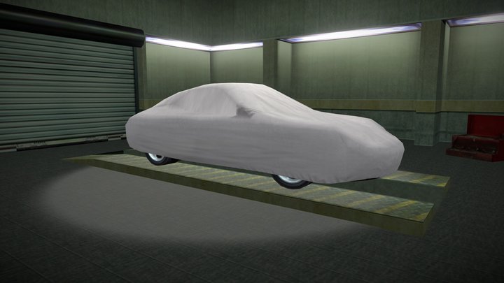 NFSV - Garage (Postship Car model) 3D Model