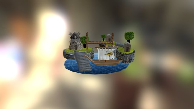 Vila Viking 3D Model