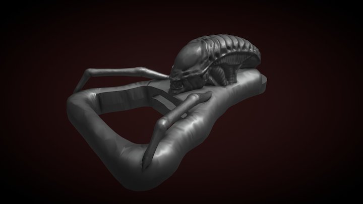 Bottle Aliens V3 3D Model