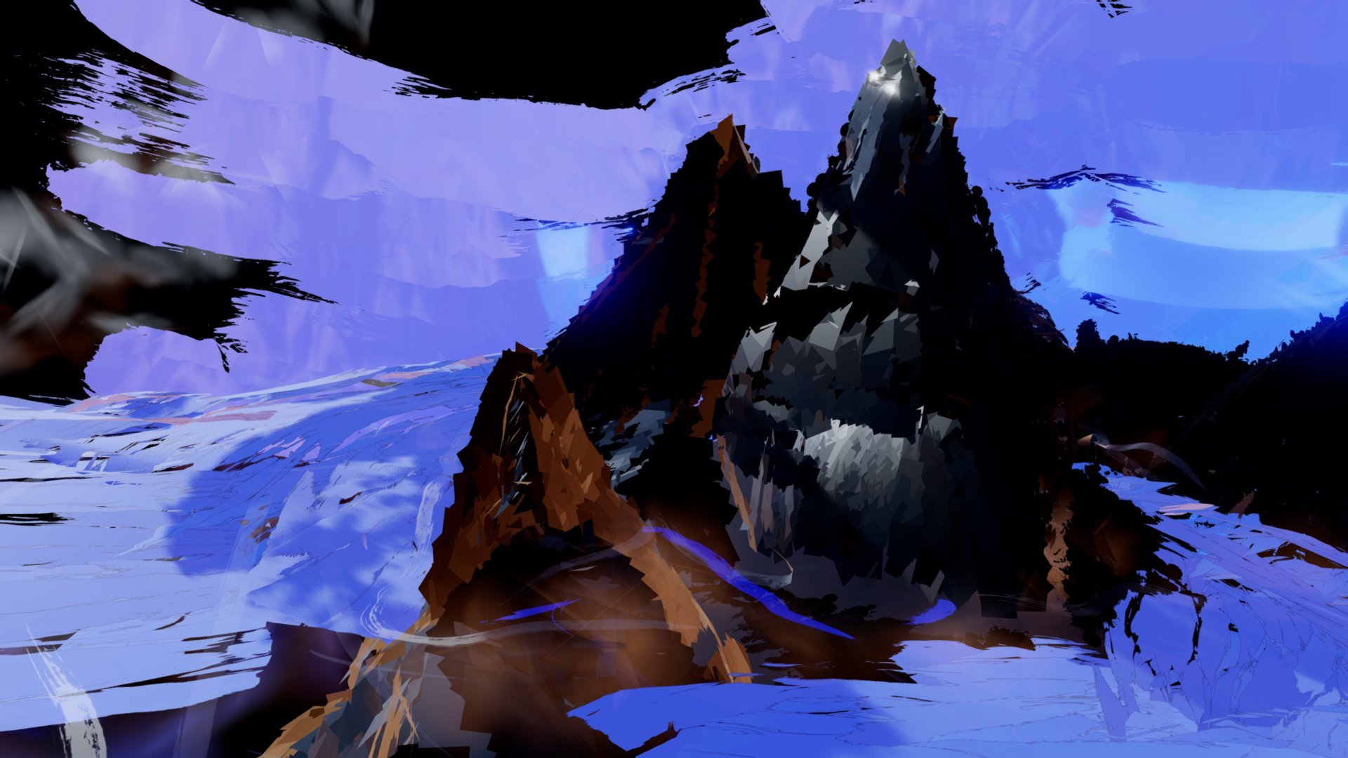 Tilt Brush | Mountains