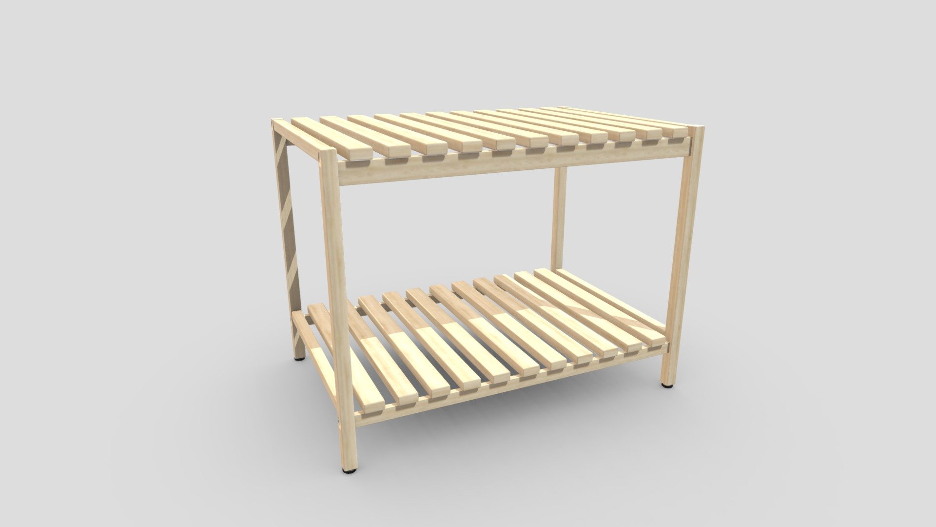 solid wood kitchen shelf Buy Royalty Free 3D model by interior model
